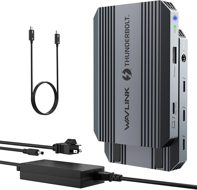 Thunderbolt 4 Hub, WAVLINK USB C Hub by WAVLINK%C2%AE