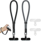 2 Pack Phone Lanyard, 2×Hand Wrist Strap, 4×Tether Tabs, Universal Cell Phone by KITANIS