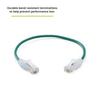 TRUECABLE Cat6 Component Rated Patch Cable, Unshielded, 28AWG Solid Copper - Image 5