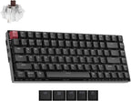Keychron K2 75% Layout QMK Wireless and Wired Options Mechanical Keyboard Super by Keychron