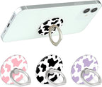 Bonoma Phone Ring Holder, 3 Pack Universal Finger Ring Stand Grip Kickstand Ring - Image 3
