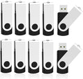 KOOTION 10 Pack 32GB Flash Drive USB 3.0 Thumb Drive USB Drives Jump Drives by KOOTION