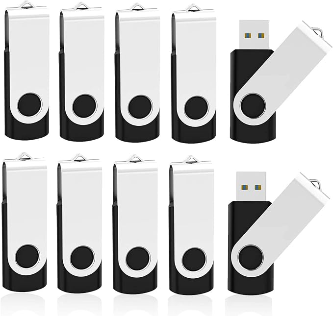 KOOTION 10 Pack 32GB Flash Drive USB 3.0 Thumb Drive USB Drives Jump Drives by KOOTION