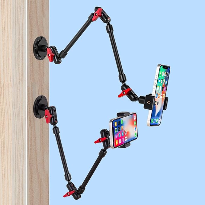 Adjustable Mobile Phone Holder for Desk, Wall Mount and Ceiling Mount Bracket - Image 4