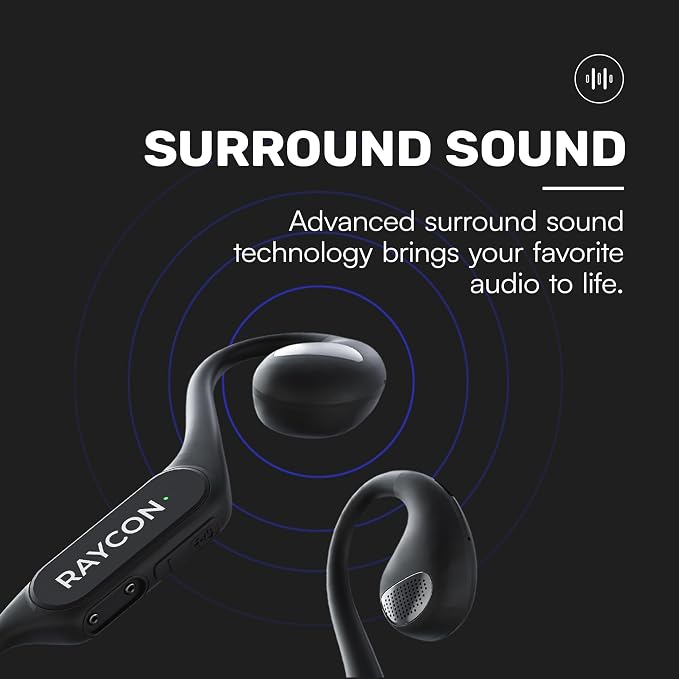 Raycon Open Headphones – Lightweight Wireless Over-Ear Design - Image 4