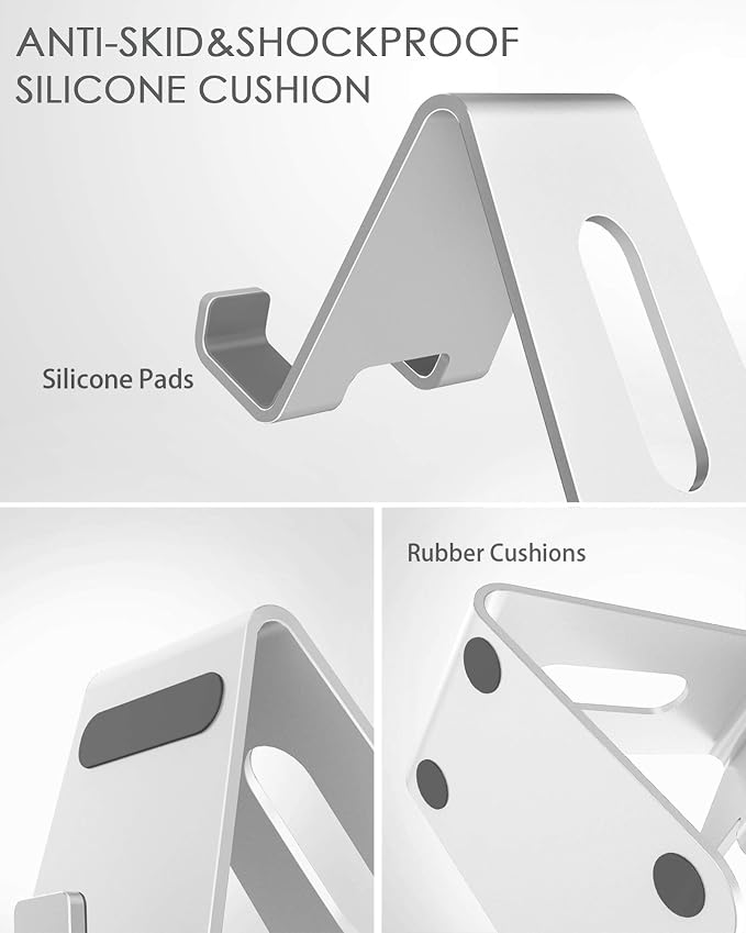 CreaDream Cell Phone Stand, Aluminum Desktop Stand Compatible - Image 6