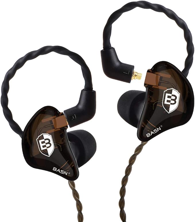 BASN in Ear Monitor Headphones for Musicians, Bsinger 2nd Generation Sound by BASNAudio