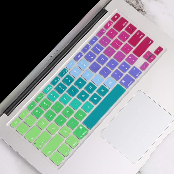 Mektron for MacBook Air 13 Case A1466/A1369, Snap-on Plastic Hard Shell Cover - Image 8