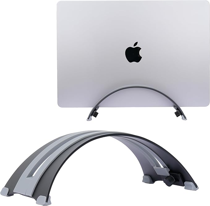 Adjustable Vertical Laptop Stand by Psitek