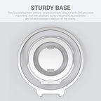 Grat 3 Upgraded Magnetic Phone Grip Stand, 360° Rotatable Silicone Strap Phone - Image 6