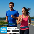 USHAKE Slim Running Belt for Women Men-Runners Phone Holder Fanny Pack - Image 4