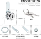 Uenhoy 6 Pack Cam Locks Keyed Alike, 5/8" Set - Image 4