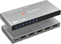 J-Tech Digital HDMI Switch 4K 120hz, 2.1 Switch 4 in 1 Out, 8K 60Hz 1080P 240Hz by J-TechDigital