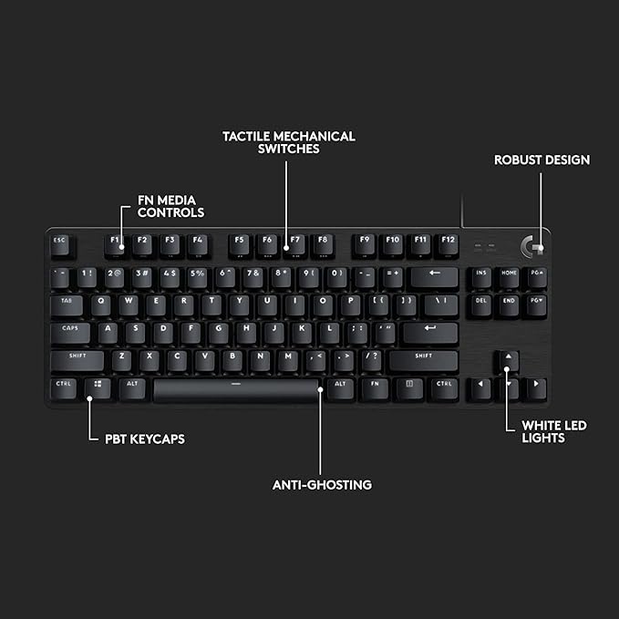 Logitech G413 TKL SE Mechanical Gaming Keyboard - Image 7