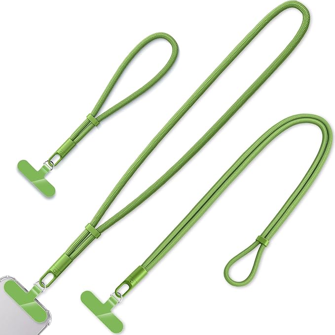 3 Pack Phone Lanyard, 1×Phone crossbody strap, 1×Phone Neck Strap, 1×Wrist Strap by KITANIS