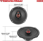 CERWIN-VEGA! HED 2025 Edition – 6.5” 3-Way Coaxial Full Range Speaker System - Image 4