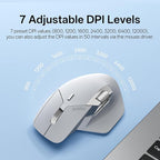 Rapoo MT760 PRO Wireless Mouse, NearLink + Bluetooth 5.0 Multi-Device, 12K DPI - Image 5