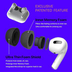 Patented AirFoams Pro Ultra V5.0 Memory Foam Ear Tips - Image 3