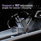 4 in 1 Retractable Car Charger, 69W Car Charger USB C, Cigarette Lighter Adapter - Image 6