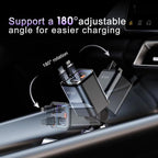 4 in 1 Retractable Car Charger, 69W Car Charger USB C, Cigarette Lighter Adapter - Image 6