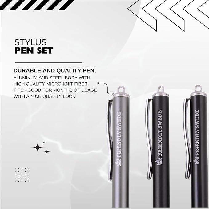 The Friendly Swede Mesh Tip Stylus Pen - Image 3