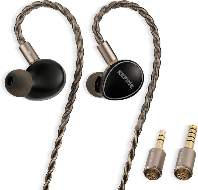 HiFiGo KEFINE Quatio in Ear Monitor, 2DD+2BA Hybrid IEMs by HiFiGo