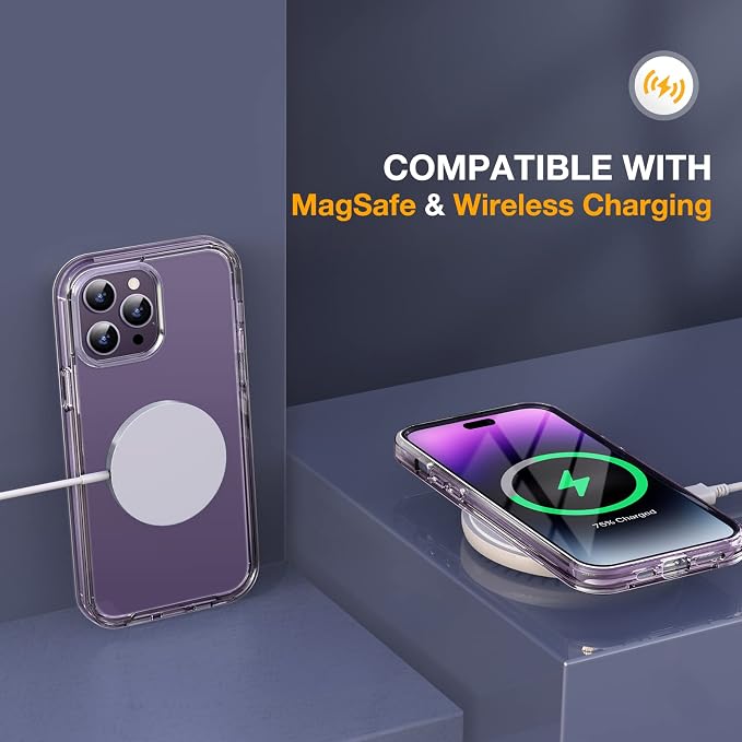 Miracase Glass Series Designed for iPhone 14 Pro Case 6.1 Inch, Upgrade - Image 5