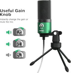 FIFINE USB Gaming Microphone for PC Desktop, PS4 and Mac, Gain Control - Image 2
