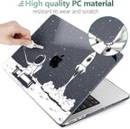 MEEgoodo Case for M4/M3/M2 MacBook Air 13.6 inch Case 2025 2024 2022, Fit Model - Image 4