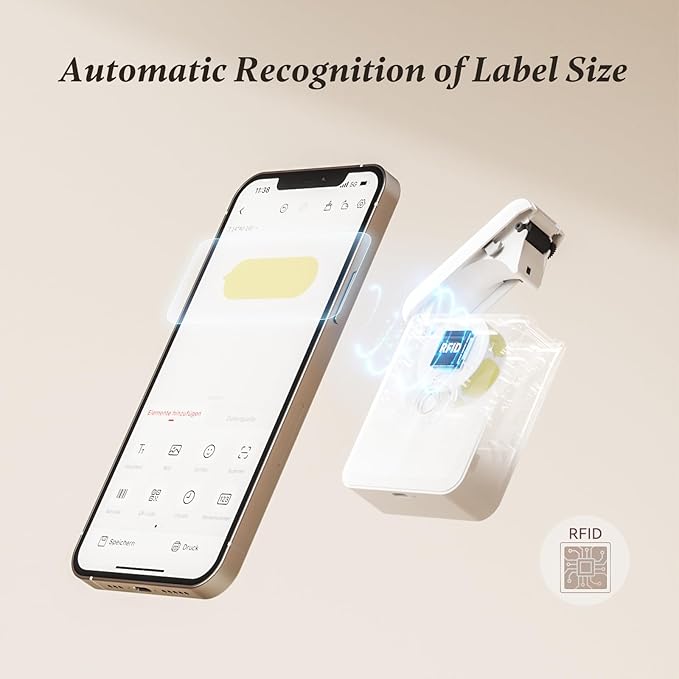 NIIMBOT Label Maker Machine Bluetooth Label Printer - Image 3
