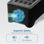 20-Port Desktop USB Charging Station - 100W Multi-Function Smart Charger - Image 3