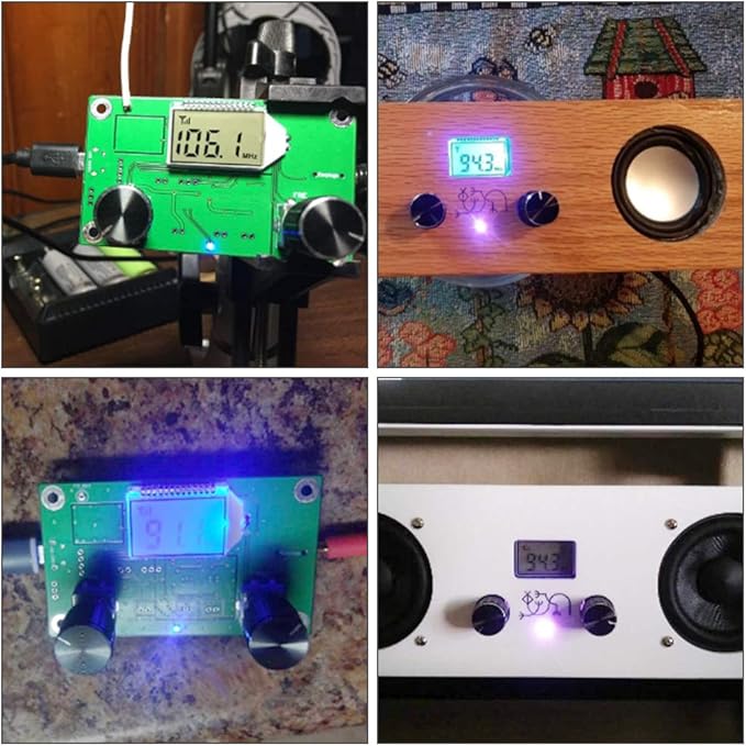Digital FM Receiver Module, Icstation Radio Receiver Module Digital Stereo - Image 7