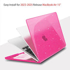 Teryeefi Compatible with MacBook Air 15 inch Case M4 M3 M2 Chip 2025 2024 2023 - Image 5