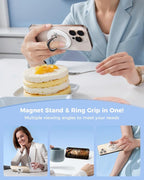 SUPERONE for MagSafe Phone Grip, Adjustable Magnetic Phone Ring Holder - Image 6