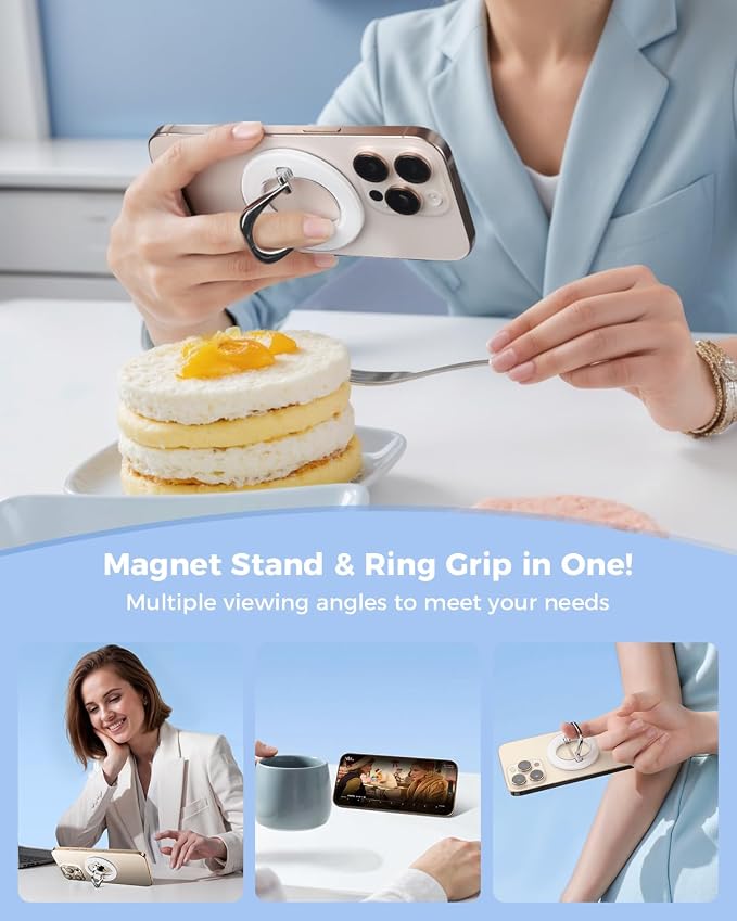 SUPERONE for Magsafe Ring Holder, Magnetic Phone Grip - Image 5