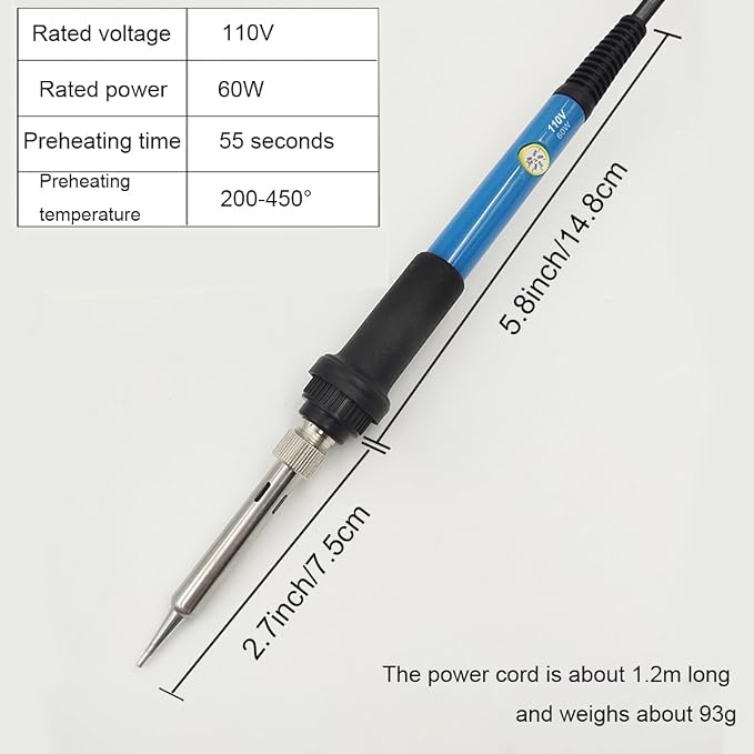 Soldering Iron Kit, 60W Soldering Iron - Image 5