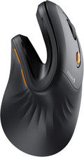 ProtoArc Ergonomic Mouse, EM11 NL Bluetooth Rechargeable Wireless Vertical Mouse by ProtoArc