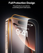 3 Pack for iPhone 14/iPhone 13/iPhone 13 Pro Tempered Glass Screen Protector - Image 5