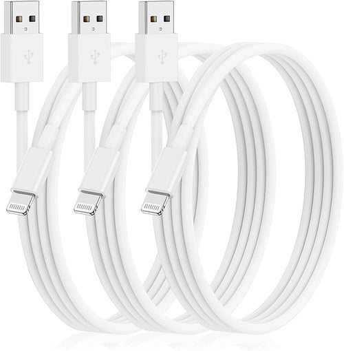 3Pack for iPhone Charging Cable 6Feet-Lightning to USB Cable Wire by Citelect