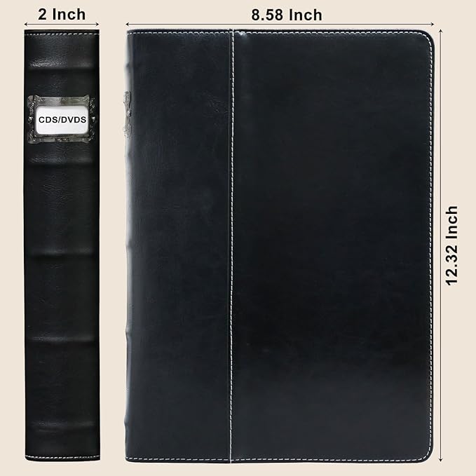 2 Pack CD DVD Storage Binder - Image 3