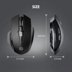 INPHIC Multi-Device Bluetooth Mouse, Upgraded Visible Battery, 2400 DPI - Image 8