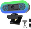 2K Webcam for PC, Plug and Play USB C Webcam by Hrayzan