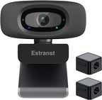 2K Quad HD Webcam with Privacy Cover & Noise-Canceling Microphone & USB C by Unknown
