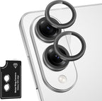 for Samsung Galaxy S25 Edge Camera Lens Protector, Individual Metal Ring by Btscase