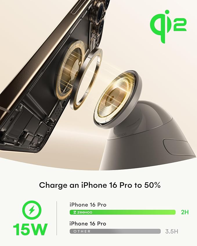 ZEEHOO 4 in 1 Wireless Charging Station - Image 8