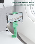 MiiKARE Airplane Travel Essentials Phone Holder, Universal Handsfree Phone Mount - Image 3