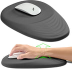 Hokafenle Ergonomic Mouse Pad Wrist Support, Terraced Slope Carpal Tunnel Wrist by Hokafenle