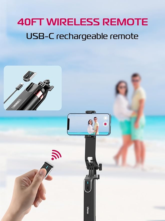 ULANZI MA09 Extendable Selfie Stick Tripod Stand - Image 4