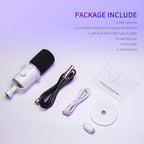 FEELWORLD PM1 XLR USB Dynamic Microphone - Image 9