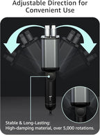 Retractable Car Charger USB C, 107W Type C Car Charger Fast Charging - Image 4